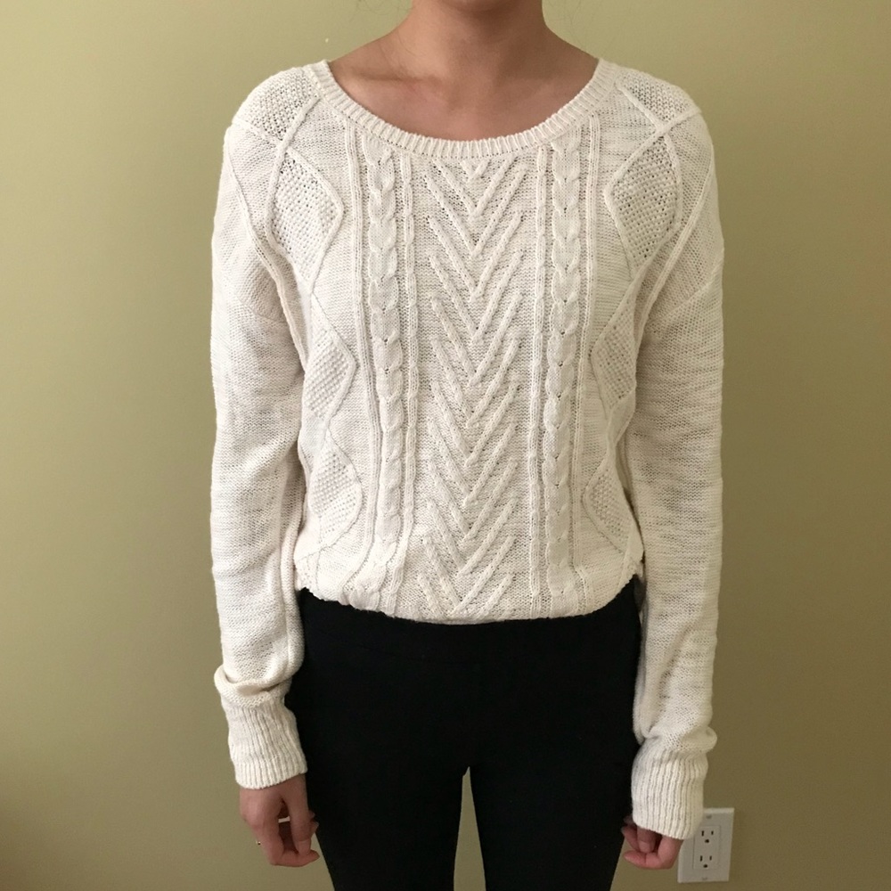 White sweater